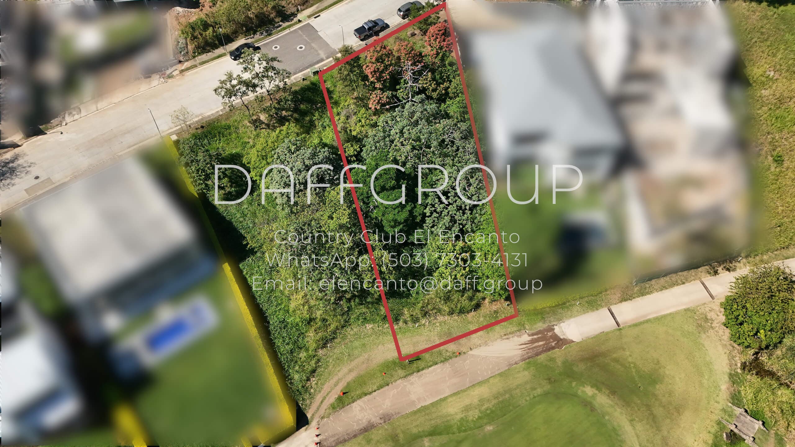 Aerial view of the lot - Angle 3