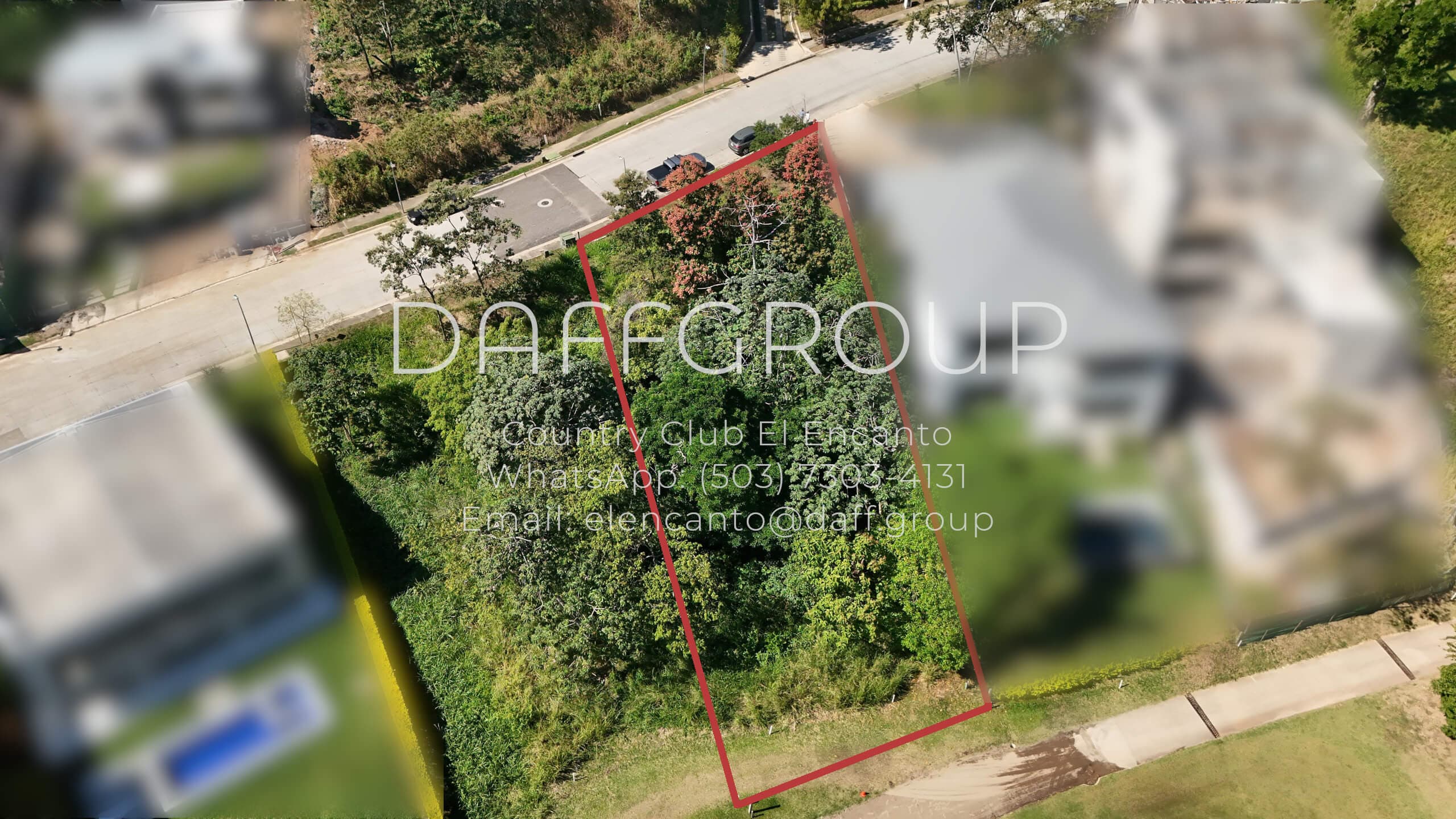 Aerial view of the lot - Angle 4